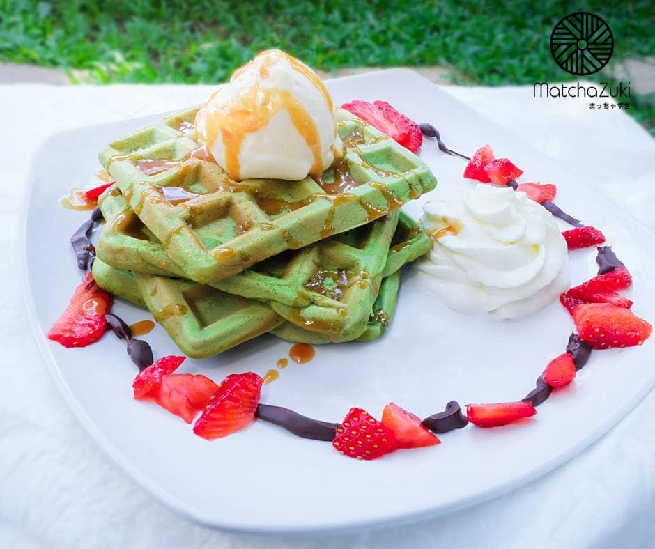 วิธีทำ Matcha waffle MatchaZuki