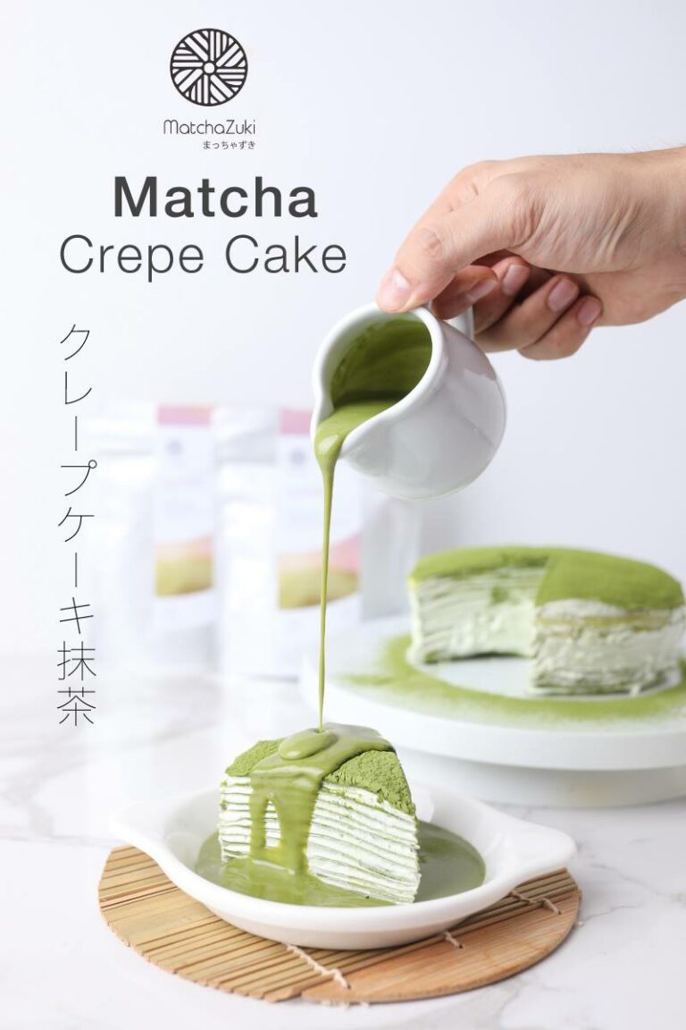Matcha Crepe Cake เครปเค้กชาเขียว