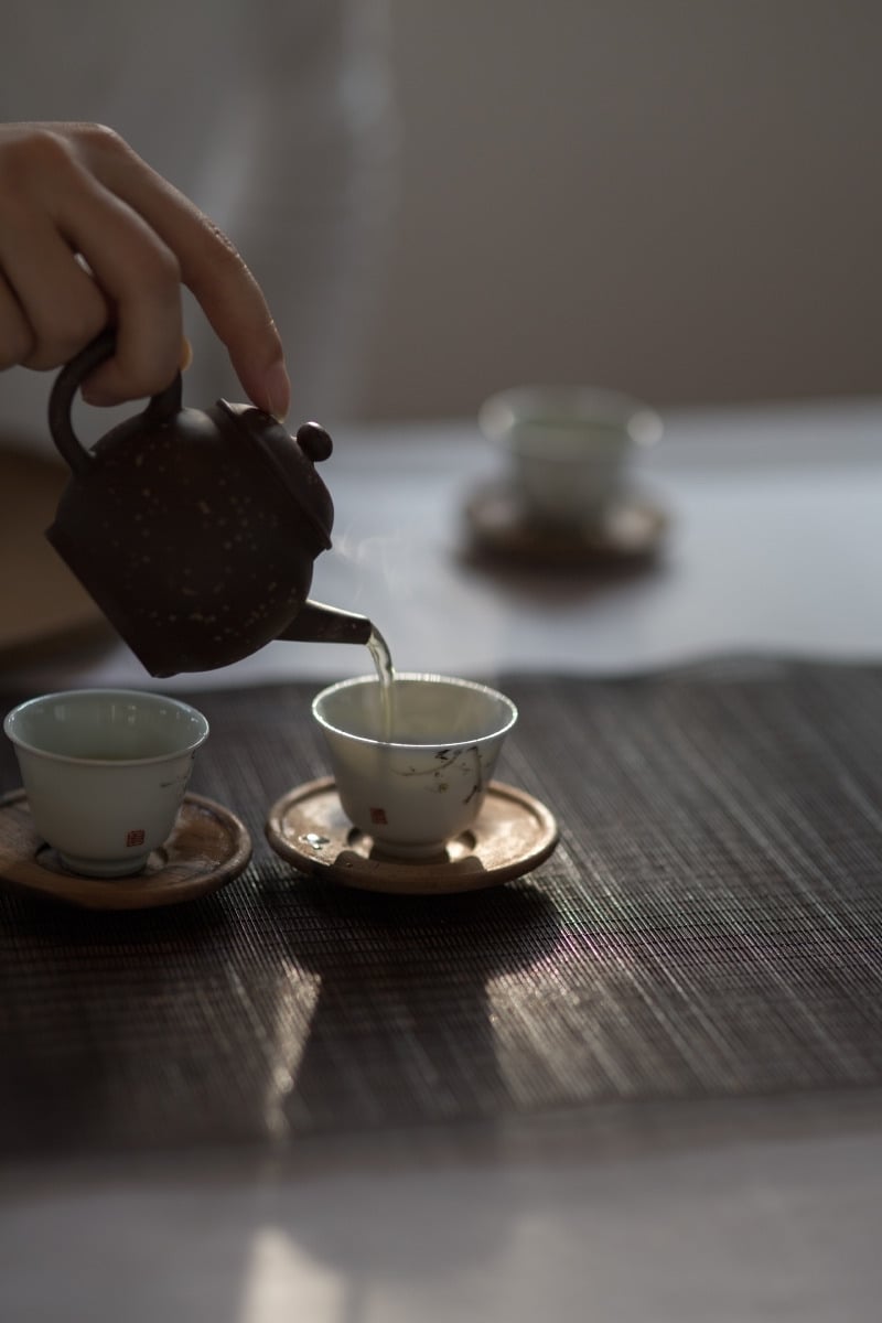 Matcha brewing