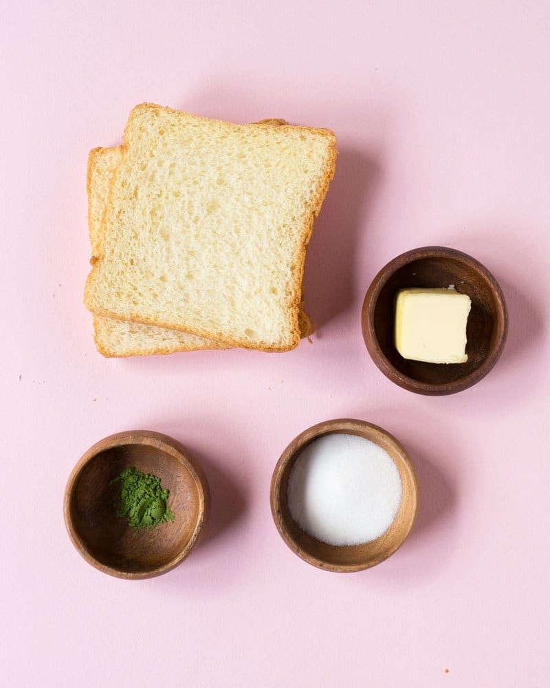 Matcha Sugar Toast  
