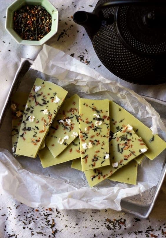 Matcha Chocolate Bark 4