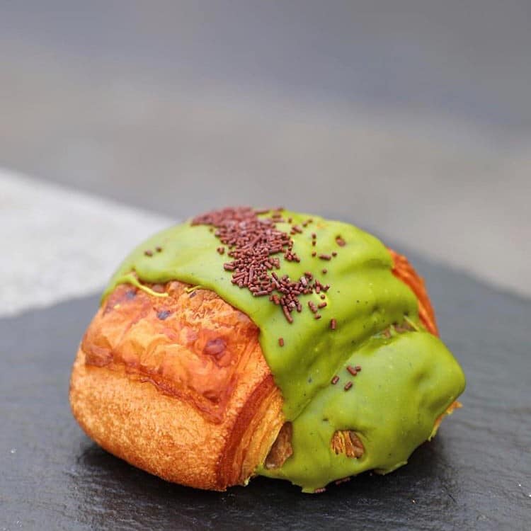 Matcha Croissants