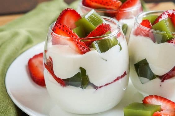Green Tea Parfait  