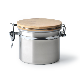 STAINLESS CANISTER (L)