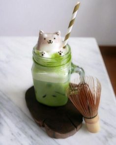 Matcha Latte Art 