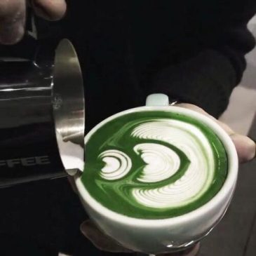 Matcha Latte Art 