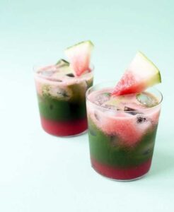 fruity matcha drinks