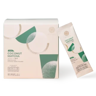 MATCHAZUKI Coconut Matcha 2in1 ready to mix (Value Pack 30 sachets)