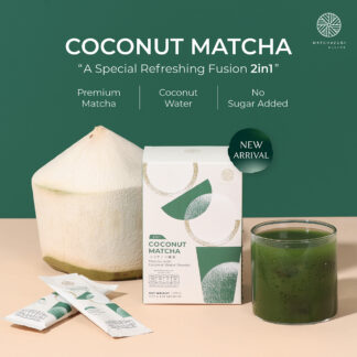 MATCHAZUKI Coconut Matcha 2in1 ready to mix (10 sachets)