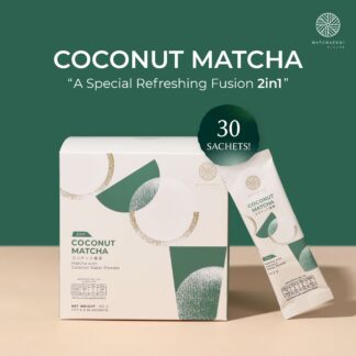 MATCHAZUKI Coconut Matcha 2in1 ready to mix (Value Pack 30 sachets)