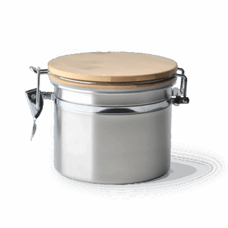 STAINLESS CANISTER (L)