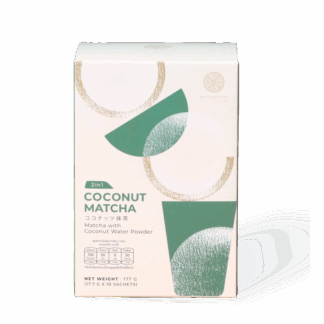 MATCHAZUKI Coconut Matcha 2in1 ready to mix (10 sachets)